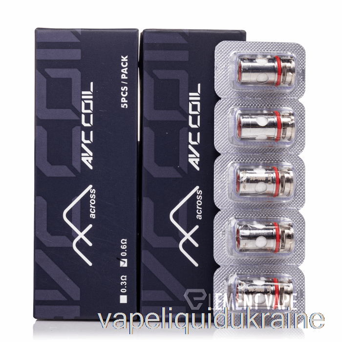 Vape Liquid Ukraine Across Vape AVC Replacement Coils 0.8ohm Mesh Coils